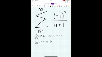 Determine if the sum from n=1 to infinity of (-1)^n/(n+1) converges or diverges #maths #calculus
