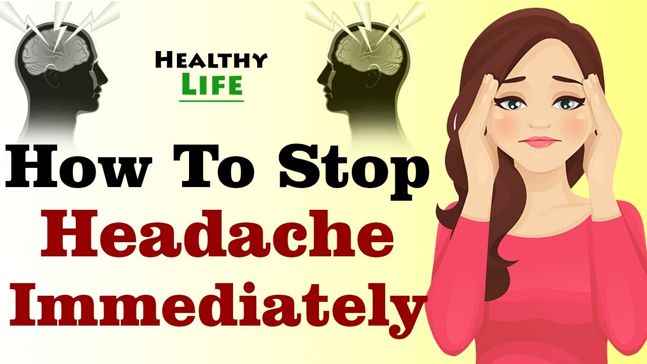How To Stop Headache Immediately #headache #headacherelief #healthtips