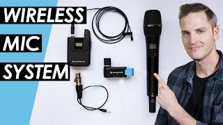 Wireless Microphone System Setup - Sennheiser AVX Wireless Mic Review