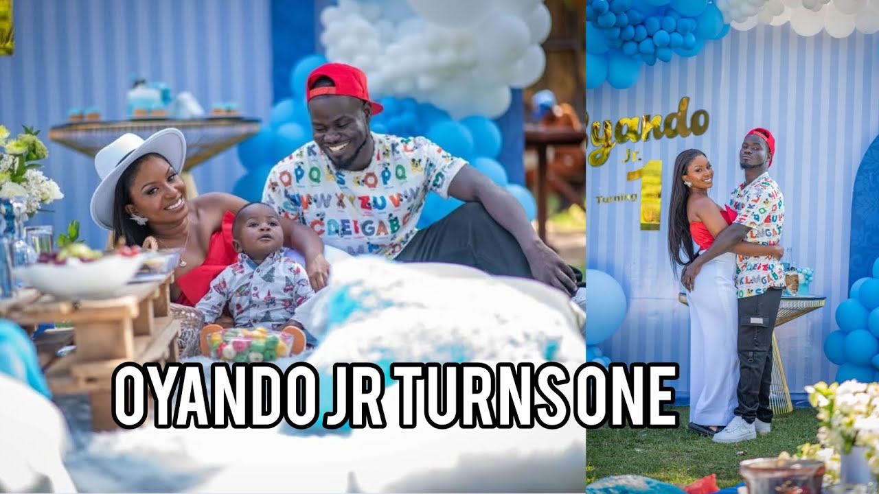 MULAMWAH AND RUTH K THROW A LAVISH BIRTHDAY PARTY TO CELEBRATE THEIR SON'S 1ST BIRTHDAY.