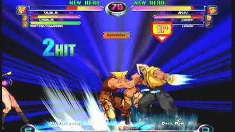 MvC2: Guile/Charlie Auto-Correct Crossup by Tenderloin