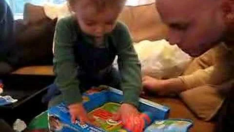 Tyler opening Maryann's present #2