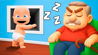 Baby Escapes EVIL GRANDPA! screenshot 1