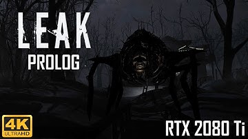 Leak Prolog Demo (4K, Ultra, Lumen, DLSS Quality) GeForce RTX 2080 Ti
