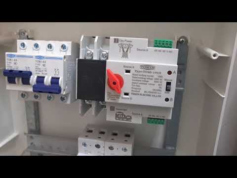Vídeo: Com funciona un interruptor de transferència automàtica ATS amb un generador?