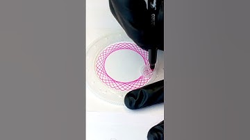 Unbelievably Satisfying Spirograph Design😮 #spirograph #satisfying #art