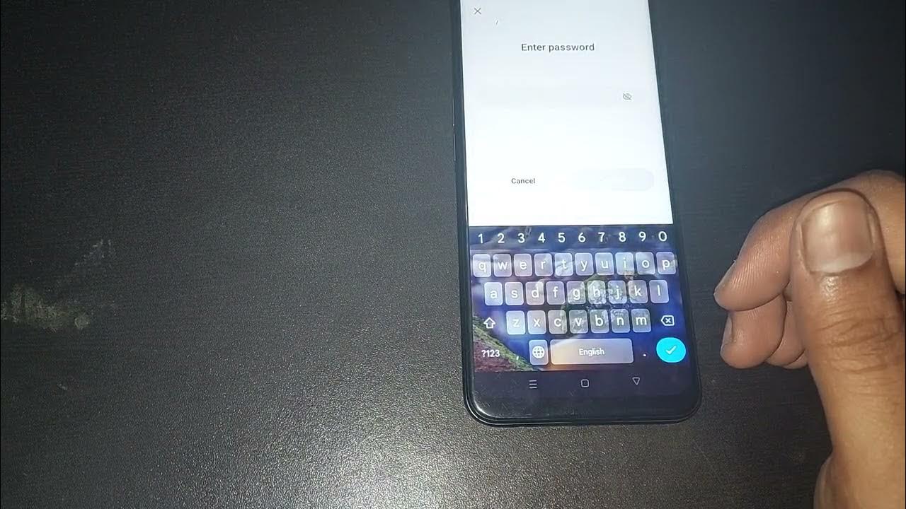 How To Unlock Fingerprint Phone With Tape fingerprint lock unlock kaise kare oppo a12, how to unlock fingerprint