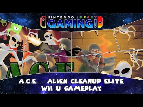A.C.E. – Alien Cleanup Elite Wii U Gameplay
