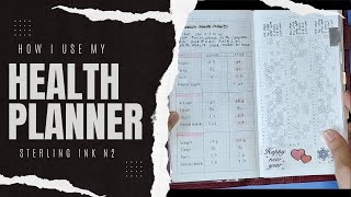 How I Use My Health Planner | The Stationery Junkie