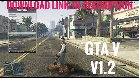GTA v for Android new update V1.2|| with weapons and road by unity|| download link in description||