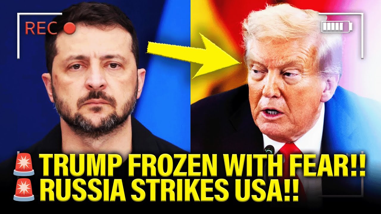 FURIOUS Zelenskyy STRIKES BACK as Trump FREEZES UP