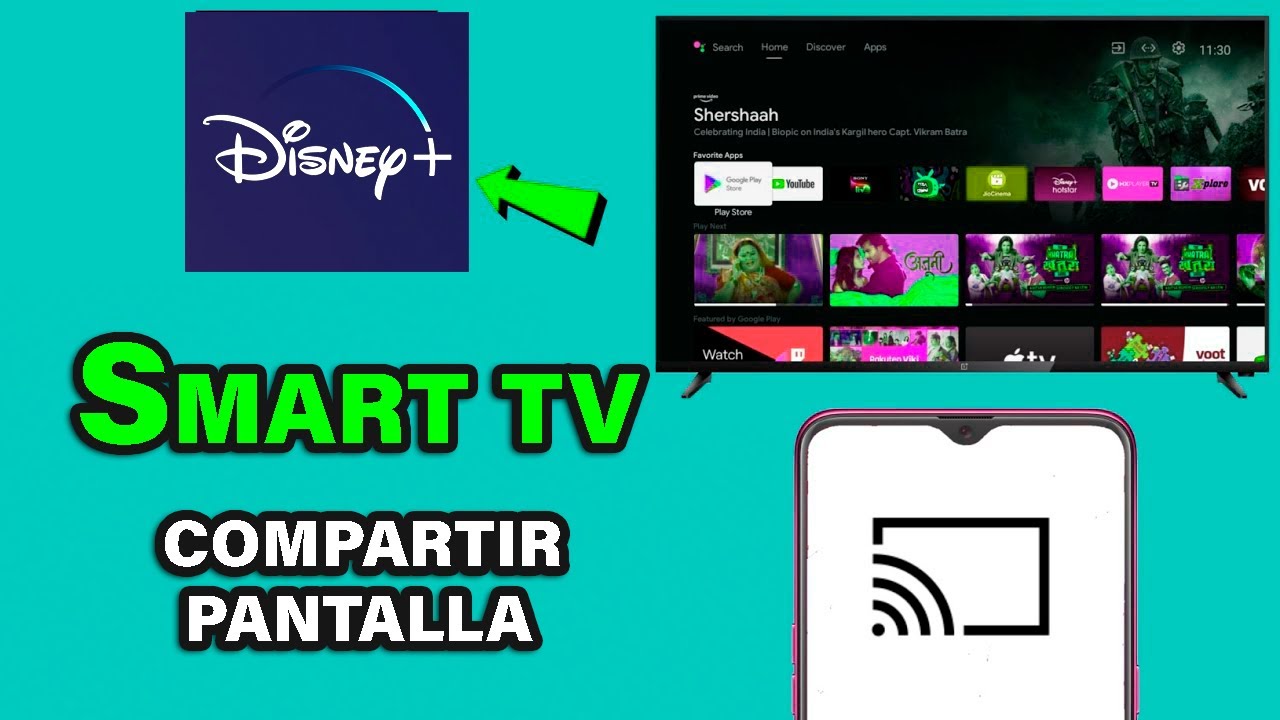 Cómo Transmitir Disney Plus a Smart Tv en 1 minuto! - YouTube