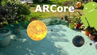 Solar System in Augmented Reality - ARCore screenshot 5