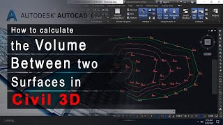 How to calculate the volume between two surfaces in Civil 3D screenshot 2