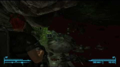 Fallout 3 Unique Gatling laser Vengeance