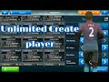 Dream League Soccer 2019 Unlimited Create players