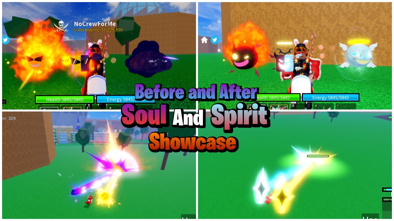 Rework Soul and Spirit Showcase in Blox Fruits.