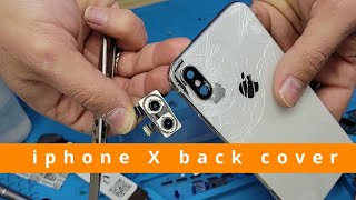 iPhone X Back Glass Replacement #iPhone - No Laser (China Housing)