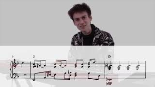 Jacob Collier explained about how to Beatles Hey Jude reharmony transcription