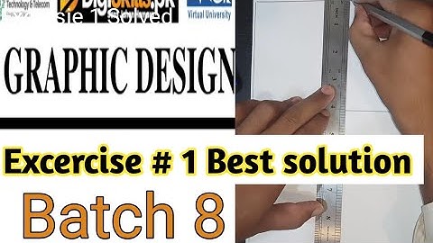 Digiskills Graphic Design Exercise 1 batch 8 solution | Digiskills exercise batch 8 | graphic design