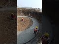 circular Tank Marking on PCC #construction #civilengineering #pcc #viral #shorts