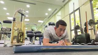 Supersets / flutter kicks/mountain climber/ 2mins planks (P2)