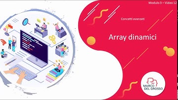 Video 29 - Array dinamici