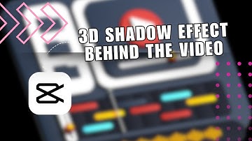 💥 GUIDE: 3D Shadow Effect behind the video in Capcut | Capcut Video Editing | Tutorial