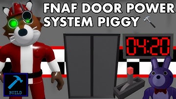 FNAF POWER SYSTEM IN PIGGY BUILD MODE VERY EASY TO MAKE 🔨