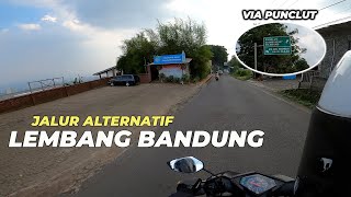 JALUR ALTERNATIF LEMBANG BANDUNG VIA PUNCLUT MOTOVLOG