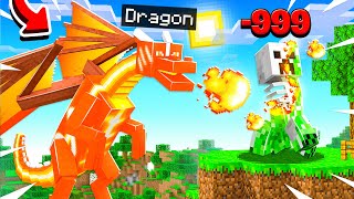 I TAMED A *MAX* LEVEL DRAGON IN MINECRAFT!