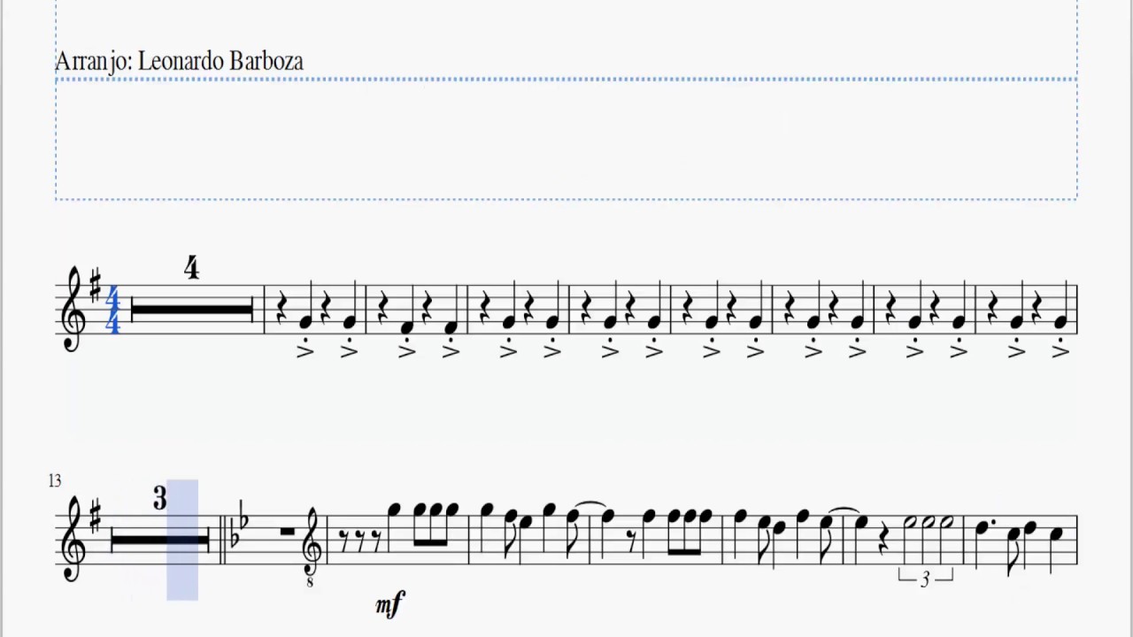 Sorriso Resplandecente - DRAGON BALL GT (PARTITURA)