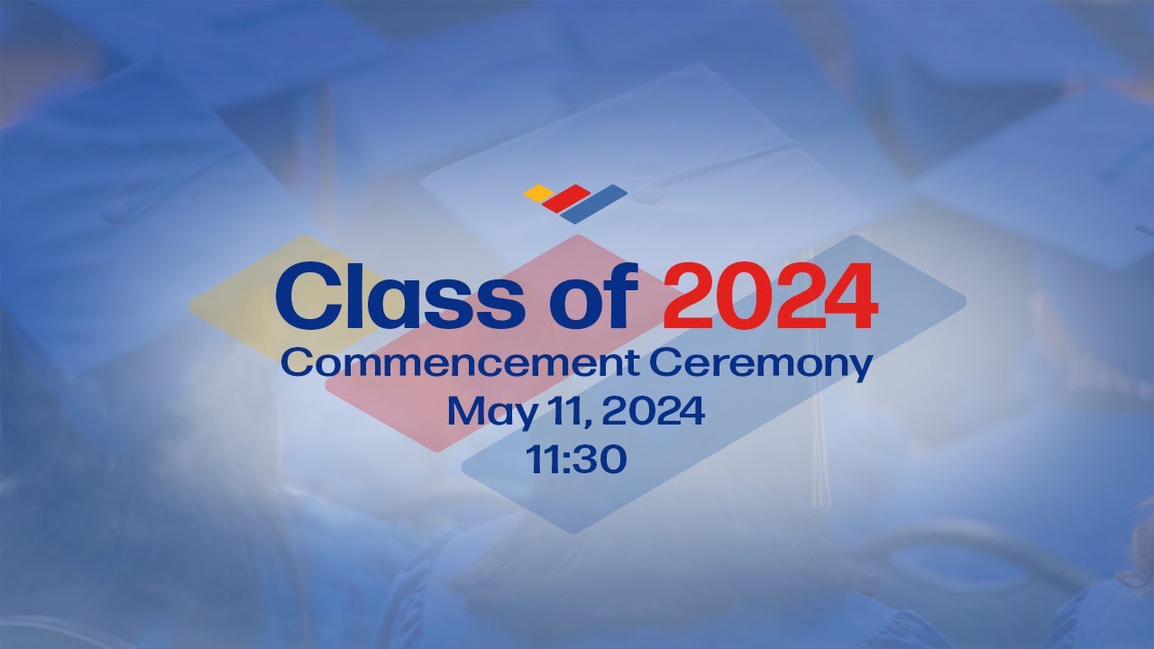 Commencement Ceremony Spring 2024 at 11:30 - YouTube