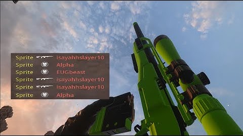 Sniping to lofi music in Modern Warfare 2