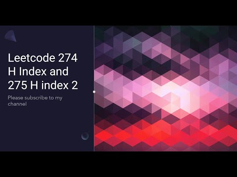 274 H Index