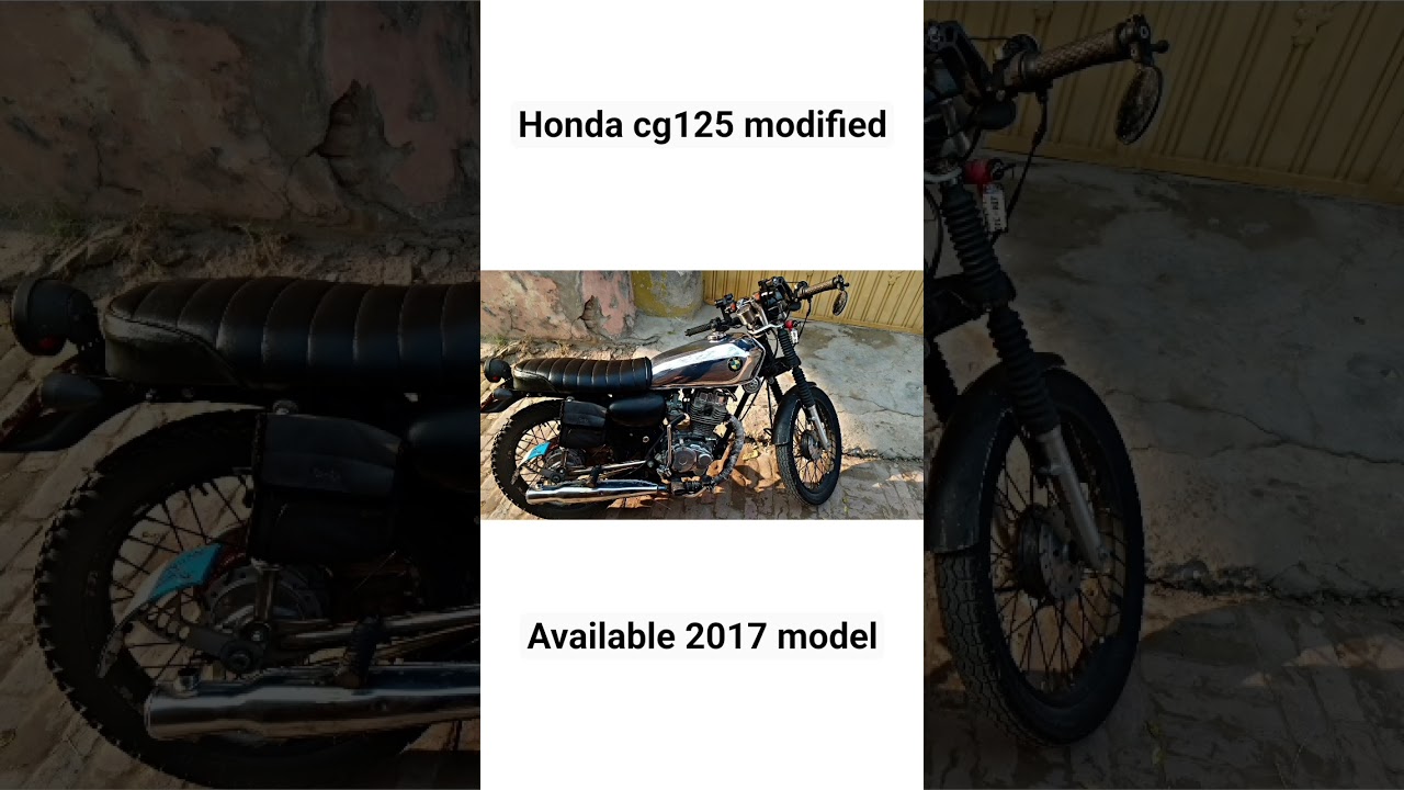 Honda cg125 modified cafe racer available in best condition🤑😌
