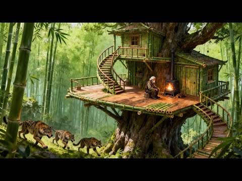 Full Video Amazing Treehouse Shelters Built High In The Trees