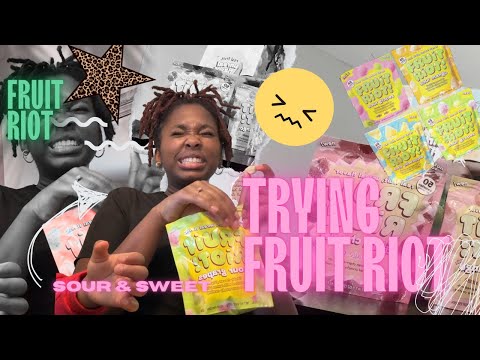 fruit riot taste test 🍉💋
