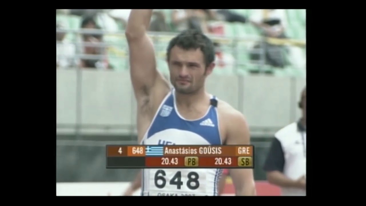 Anastasios Gousis wins Usain Bolt