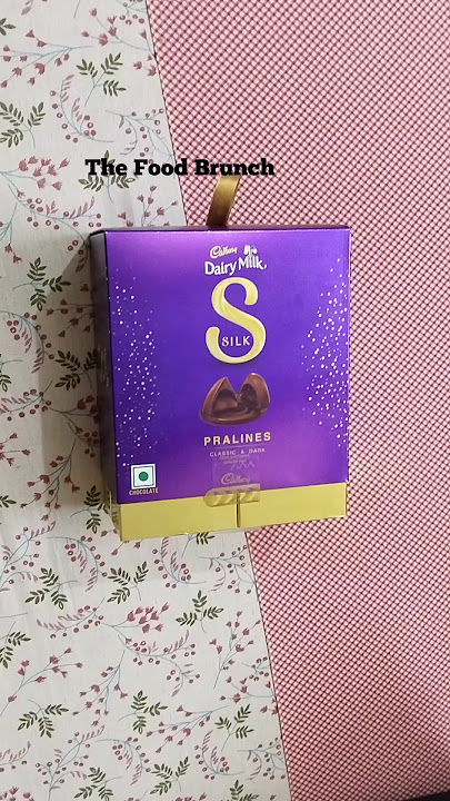🍫🍫Unboxing Cadbury Dairy Milk Silk PRALINES CLASSIC AND DARK chocolate 🍫🍫