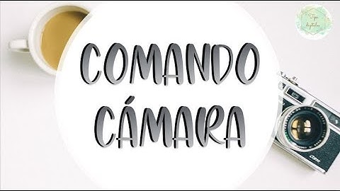 Comando cámara en Excel