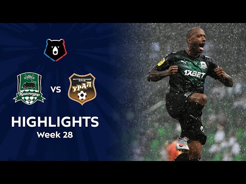 Krasnodar FK Ural Goals And Highlights