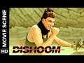 Akshay makes fun of john  varun  dishoom  movie scene