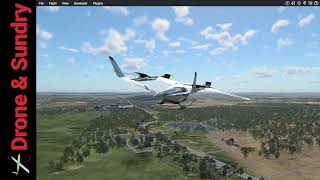 First flight Alia 250 eVTOL X-Plane 12
