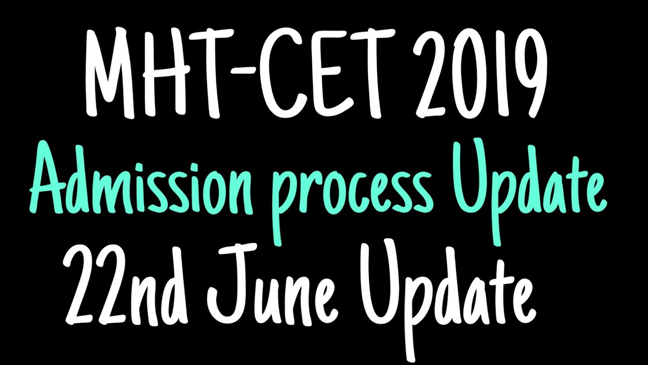 No SAAR Website MHT-CET 2019 Admission update