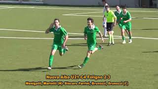 Nuova Alba U21-C4 Foligno 2-3
