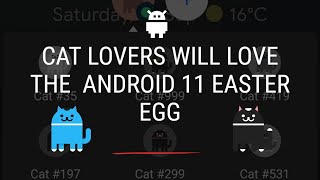 How to enable Android 11 Easter Egg (Neko Cat Game) screenshot 5