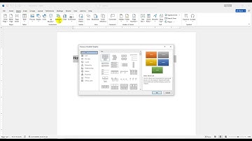 How to insert bending picture caption list SmartArt  in word