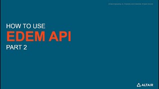Famous EDEM API - How to update versions Wealth