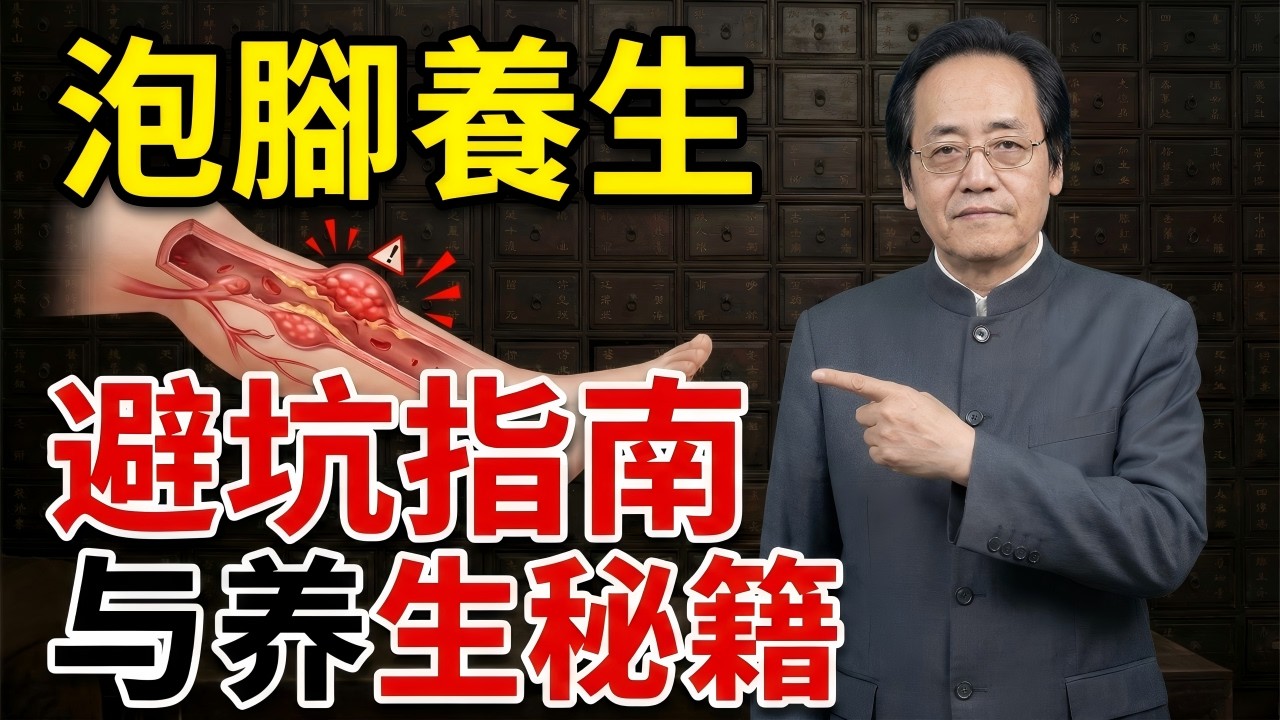【這5類人立刻停止】熱水泡腳不是養生是「注水爛肉」！物理學揭秘血管爆裂真相，你的好習慣正在導致截肢與中風#中醫 #倪海廈 #養生 #經方派 #自然療法 #健康 #黃帝內經 #中醫養生 #長壽 #排毒